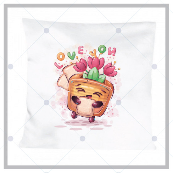 Süblimasyon baskılı yastık